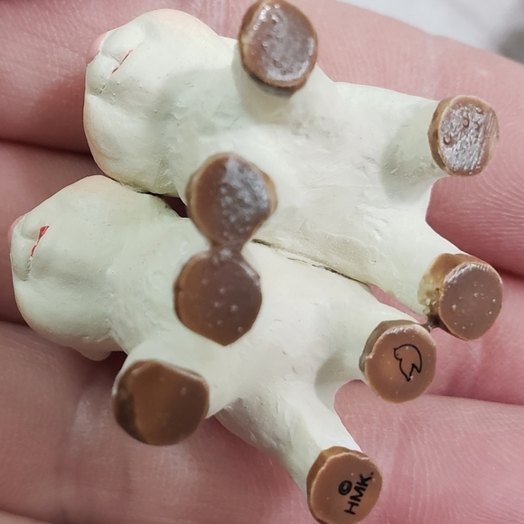 Hallmark Merry Miniatures Noah's Friends Camel Sheep 2 Piece Set 1997 With Box - Picture 4 of 14